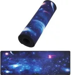 Mousepad cu baza Cauciucata Anti-alunecare 88 x 30 cm model Galaxy 