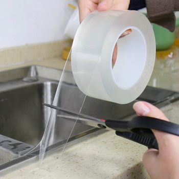 Banda de protectie si etansare transparenta impermeabila auto-adeziva pentru bucatarie 3 metri 