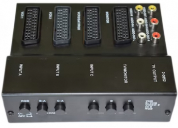Video controller adaptor conectare AV 4 x SCART 6 x RCA 