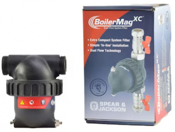 Filtru antimagnetita compact cu prindere pe teava de cupru D 22 mm BoilerMag 
