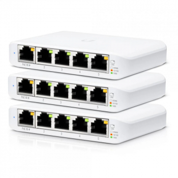 UBIQUITI UNIFI GIGABIT SWITCH 5-PORT 3PK 