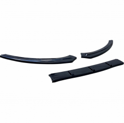Prelungire bara fata compatibila VW SCIROCCO 2008-2017 negru lucios 3 piese 