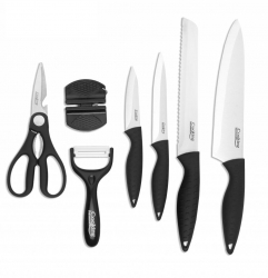 Set cutite de bucatarie 8 piese suport magnetic inclus HR-EVI-8CRR