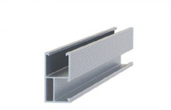 Sina Aluminiu compacta lungime 3500mm inaltime 46mm greutate specifica 0.6kg/m pentru 3 panouri solare 460W-570W 
