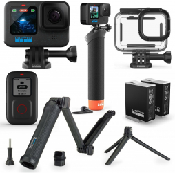 GoPro Hero12 Black Camera de Actiune 5.3K 27M si Set Accesorii Originale 