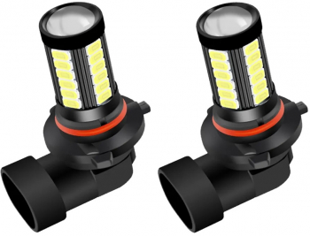Set led proiector ceata H11 H8 H9 33SMD 5730 cu lupa
