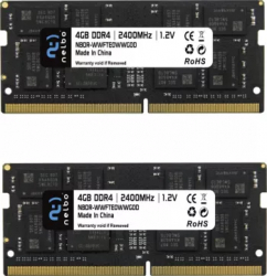 Set memorie RAM 8 GB 2x4 GB sodimm ddr4 2400 Mhz NELBO pentru laptop 