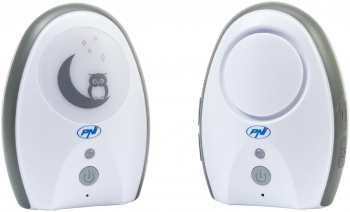 Audio Baby Monitor PNI B6500 wireless intercom cu lampa de noapte functie Vox si Pager sensibilitate microfon reglabila 