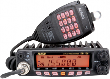 Statie radio VHF PNI Alinco DR-138HE 144-146MHz 200 canale DMTF 12V