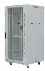 Cabinet metalic rack pentru telecomunicatii si retelistica standard industrial de 19 inch 18U 