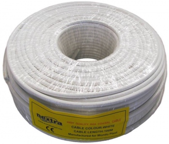 Cablu coaxial Nextra 75 ohm Central Otel-Cuprat tresa Al 60+folie Al 