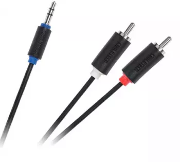 Cablu Jack 3.5 mm la 2x RCA 3m Cabletech 