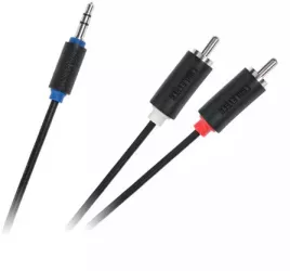 Cablu Jack 3.5 mm la 2x RCA 5m Cabletech 