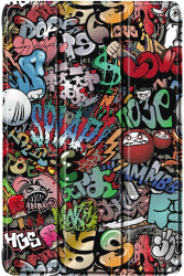 Husa Ultra Slim pt. Samsung Galaxy Tab S9 11 inch 2023 Smart Cover - Graffiti 