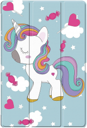 Husa Ultra Slim pt. Samsung Galaxy Tab S9 Plus /S9 Plus FE 12.4 inch 2023 Smart Cover - Unicorn 