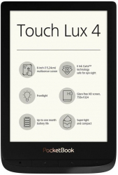E-book Reader PocketBook Basic Lux 4 Ink Black 