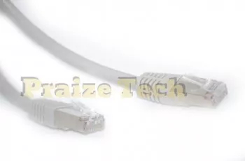 Cablu FTP Retea CAT6 Model Alb 3m Lungime - Cablu Ethernet Ecranat SSTP 