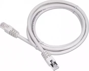 Cablu S/FTP Retea Gri Ethernet Cat6 3m Lungime - Cablu Ecranat de Internet cu Mufa Conector RJ45 
