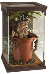 Figurina de colectie IdeallStore® Loud Mandrake seria Harry Potter 17 cm suport sticla inclus 