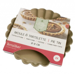 Set 2 forme pentru copt tarte 12 cm antiaderente 808690