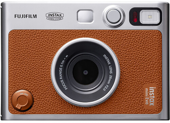 Aparat foto instant Fujifilm Instax mini Evo brown Hybrid 