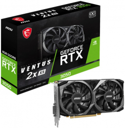 Placa video MSI VENTUS 2X XS OC NVIDIA GeForce RTX 3050 8GB GDDR6 128-bit 