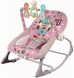 Scaunel balansoar Chipolino Baby Spa pink 