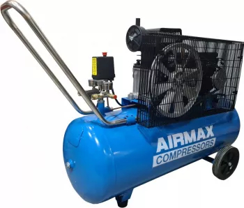 Compresor de aer ZA65-100L AIRMAX debit aer refulat 290 l/min capacitate butelie 100 L presiune 8bar 230V 