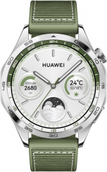 HUAWEI WATCH GT 4 - 46mm Green Curea Green Woven Android/iOS 