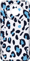 Husa Bestcase comp cu Realme 11 Blue Leopard Pattern Antisoc 2MM Soft Silicon prot cam T 1032 