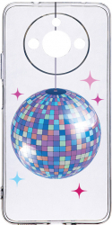 Husa Bestcase comp cu Realme 11 Disco Ball Antisoc 2MM Soft Silicon prot cam T 1006 