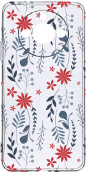 Husa Bestcase comp cu Realme 11 Flowers Art Antisoc 2MM Soft Silicon prot cam T 155 