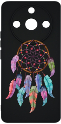 Husa BestCase Comp Cu Realme 11 Pro 5G Dreamcatcher SLIM 1.2MM Microfibra Negru PB 949 