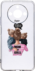 Husa Bestcase comp cu Realme 11 Super Mama Antisoc 2MM Soft Silicon prot cam T 556 