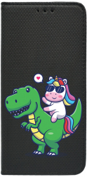 Husa Magnet Book Compatibila Cu Realme 11 Dino Rider Unicorn Inchidere Magnetica FLB 993 