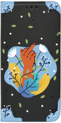 Husa Magnet Book Compatibila Cu Realme 11 Flowers FCK Inchidere Magnetica FLB 1020 