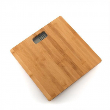 Cantar de baie Bathroom Solutions bambus 30x30 cm maro/negru
