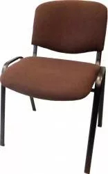 Scaun vizitator Alesia tapitat cu stofa Maro