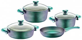 Set oale 7 piese OMS-Titanium aluminiu violet 