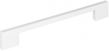 Maner pentru mobila Uzo finisaj alb lucios L160 mm 