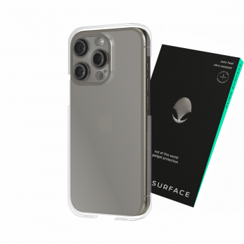 Folie Alien Surface Apple iPhone 15 Pro protectie ecran spate cu laterale separate camera 