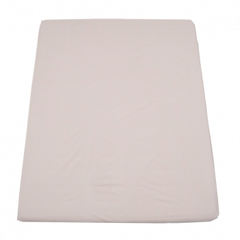 Cearceaf de pat cu elastic dimensiune 180 x 200 cm bumbac 100 Crem 