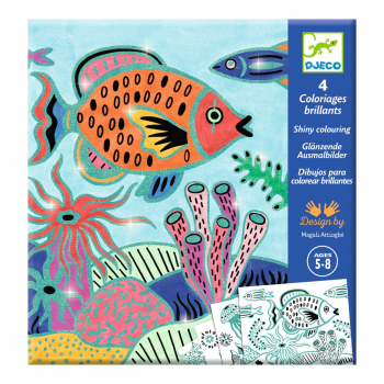 Planse de colorat In mare Djeco 