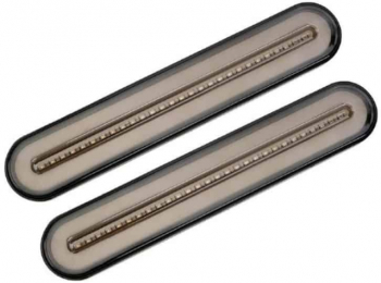 Set 2 x lampi spate LED 12/24V stop frana semnal dinamic 