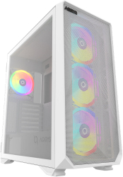 Carcasa AQIRYS Arcturus Pro MiddleTower USB Full Mesh Alb ARGB