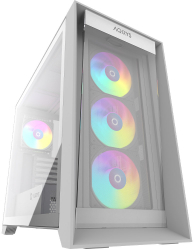 Carcasa AQIRYS XO-1 ARGB Middle Tower Alb 