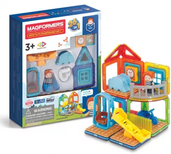 Set de construit Magformers- Locul de joaca 33 piese