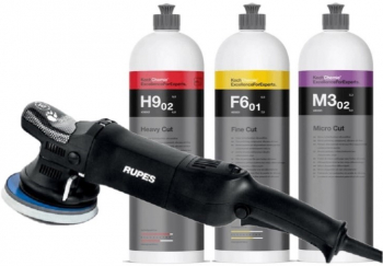 Masina polish excentric 15mm RUPES LHR15ES BigFoot paste koch chemie 3 pasi PP-11405.KC3 