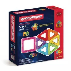 Set magnetic de construit Magformers 14 piese 
