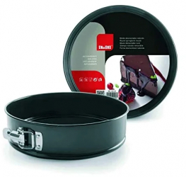 Tava tort demontabila Ibili-Moka otel 28x6.5 cm negru 